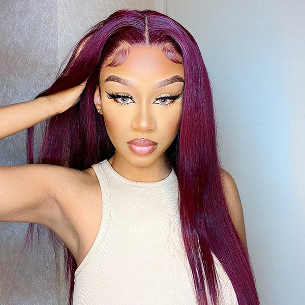 Deep Red Wigs